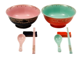 Crockery Set POLSPOTTEN Ramen Set Grandpa (Set of 2)