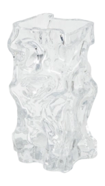 Vase POLSPOTTEN Ice Clear