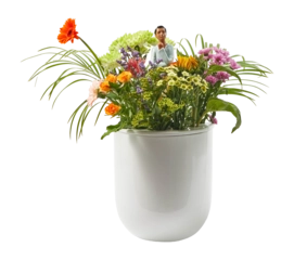Vase POLSPOTTEN Day Dream White
