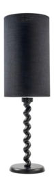 Lampenkap POLSPOTTEN Lamp Shade Ø35Xh60Cm Black