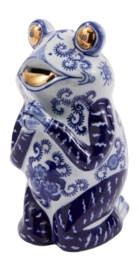 Tirelire POLSPOTTEN Piggy Bank Frog Dark Blue