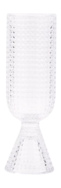 Champagne Glass POLSPOTTEN Rooftop Transparent (Set of 4)
