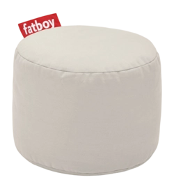 Poef Fatboy Point Stonewashed Silver Grey Ø50 x 35