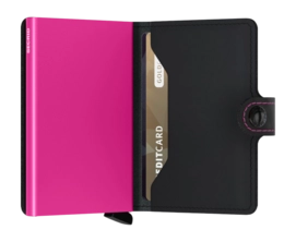 4---ORIGINAL_JPG-Matte - Miniwallet - Black & Fuchsia - Fuchsia - Expl