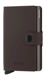 Portemonnee Secrid Miniwallet Matte Truffle
