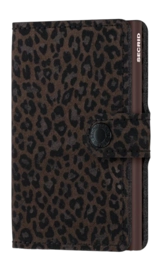 Wallet Secrid Miniwallet Leopard Brown 25