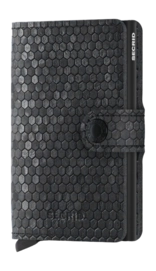 Portemonnee Secrid Miniwallet Hexagon Black