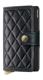 Porte-Monnaie Secrid Miniwallet Emboss Diamond Noir