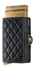 2---ORIGINAL_JPG-Emboss Diamond - Twinwallet - Black - Black - Cards