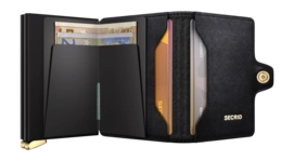 4---ORIGINAL_JPG-Emboss Diamond - Twinwallet - Black - Black - Open