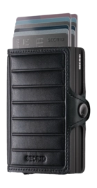 2---ORIGINAL_JPG-Emboss Lines - Twinwallet - Black - Black - Cards