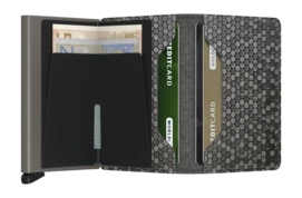 3---ORIGINAL_JPG-Hexagon - Slimwallet - Grey - Earth Grey - Open