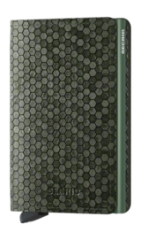 Portemonnee Secrid Slimwallet Hexagon Green