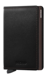 Portmonnaie Secrid Slimwallet Original Black-Brown