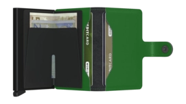 5---ORIGINAL_JPG-Matte - Miniwallet - Bright Green - Black - Open