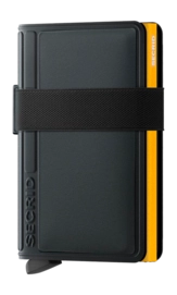 Porte-Monnaie Secrid Bandwallet TPU Noir-Ocre