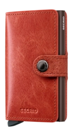 Portemonnee Secrid Miniwallet Vintage Orange