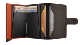 5---ORIGINAL_JPG-Matte - Miniwallet - Truffle & Orange - Orange - Open