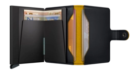 5---ORIGINAL_JPG-Matte - Miniwallet - Black & Ochre - Black - Open