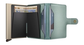 5---ORIGINAL_JPG-Pebble - Miniwallet - Sea Green - Sand - Open
