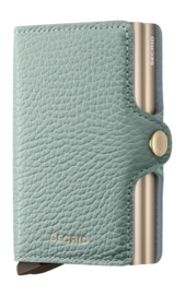 Portemonnee Secrid Twinwallet Pebble Sea Green