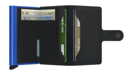 4---ORIGINAL_JPG-Matte - Miniwallet - Black & Blue - Blue  - Open