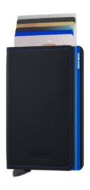 2---ORIGINAL_JPG-Matte - Slimwallet - Black & Blue - Blue  - Cards