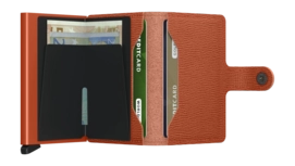 5---ORIGINAL_JPG-Crisple - Miniwallet - Pumpkin - Orange - Open