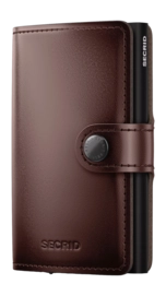Portmonnaie Secrid Miniwallet Dusk Dark Brown