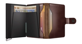 5---ORIGINAL_JPG-Dusk - Miniwallet - Dark Brown - Brown - Open