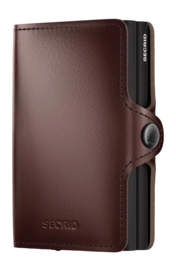 Portemonnee Secrid Twinwallet Dusk Dark Brown