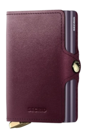 Portemonnee Secrid Twinwallet Dusk Bordeaux