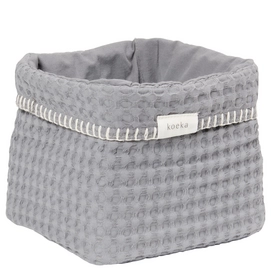 Commodemandje Koeka Wafel Antwerp Steel Grey
