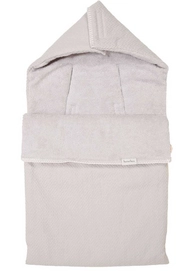 Voetenzak Koeka Stockholm Silver Grey (3-Puntsgordel)