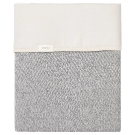 Couverture Bébé Koeka Flanel Vigo Sparkle Gris Pebble