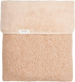 Ledikantdeken Koeka Teddy Vigo Caramel Soft Caramel