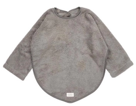 Bavoir Koeka Avec Manches Dijon Organic Steel Grey