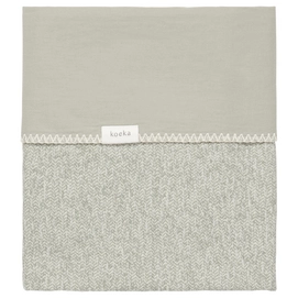 Couverture Bébé Koeka Flanel Vigo Shadow Vert Leaf