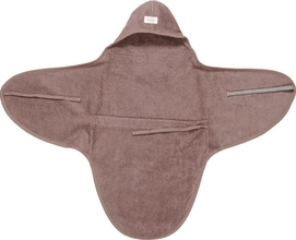 Omslagdoek Koeka Newborn Dijon Organic plum