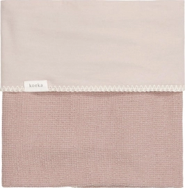 Ledikantdeken Koeka Flanel Cairo Plum