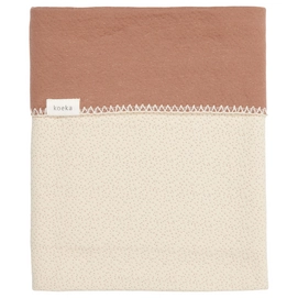 Wiegdeken Koeka Reversible Riga warm white