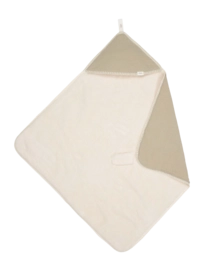 Omslagdoek Koeka Teddy Faro Sage - 100 x 100 cm