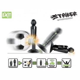 Streetsoccer Exit Toys Striker (Set van 2 Stuks) + Mini Foam Ball