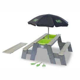 Table de Jeu EXIT Aksent Deux Bancs Deluxe