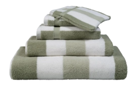 Badetuch Vandyck Vancouver Fashion New Smoke Green (90 x 195 cm)