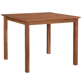 Tuintafel Vida Massief Acaciahout 90 x 90 x 74 cm
