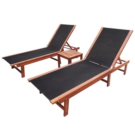 Ligbed Vida Met Tafel (2-Delig)