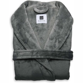 Badjas Zo! Home Cara Lang Unisex Dark Grey 2020