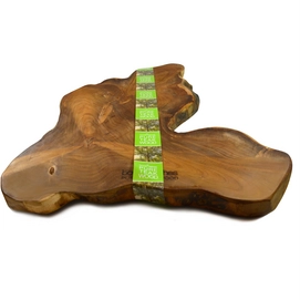 Tree Trunk Board Bowls and Dishes Brown 45/55 cm