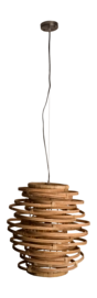 Hanglamp Dutchbone Kubu Brown
